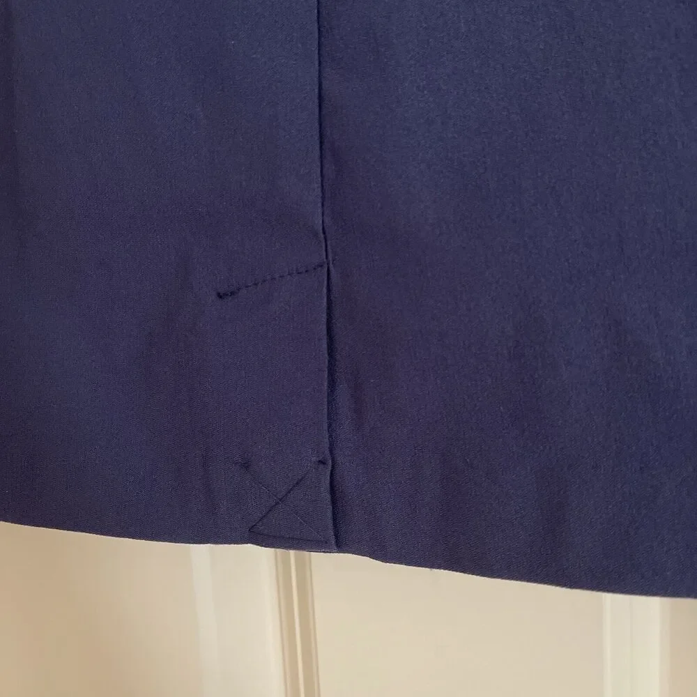 Tribal Pull On Ponte Skort (12 Petite) Navy - New No Tags - Picture 5 of 9